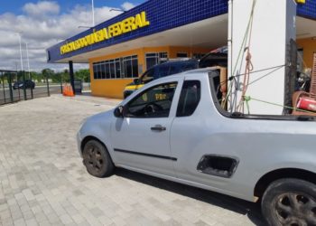 PRF flagra veículo adulterado na BR 110 em Paulo Afonso