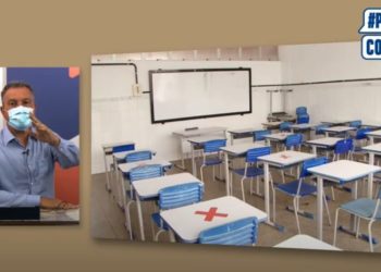 Enquete: As aulas semipresenciais na Bahia voltarão no final do mês. Você é a favor ou contra?