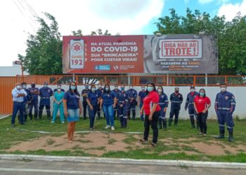 Samu de Paulo Afonso reúne equipe e celebra 13 anos de atendimento no município