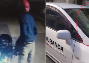 Câmeras de segurança flagram homem depredando carro de empresa de monitoramento em Paulo Afonso: “Retaliação”