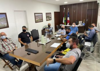 Representantes do GTran e GCM participam de reunião com Luiz de Deus e apresentam demandas