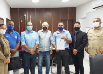 Vereador Keko recebe o diretor da SPREV/BA para implantação de programa de saúde mental em Paulo Afonso