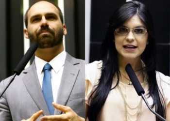 Deputada baiana, Dayane Pimentel, se diz “amplamente ameaçada” após postagem de Eduardo Bolsonaro