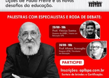 APLB promove Seminário Lições de Paulo Freire e os novos desafios da educação – Garanta sua vaga!