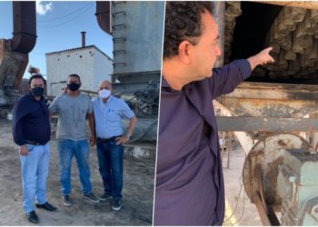 Após reclamação de poluição do ar, vereador Valmir Rocha encontra solução junto à fábrica de asfalto no BTN