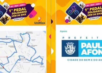 Paulo Afonso – Prefeitura apoia 1º pedal Solidário Vem de Bike promovido pela UniRios