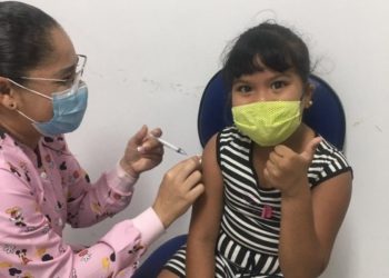 Mais de mil crianças e adolescentes menores de 15 anos são imunizados no Dia D da Multivacinação em PA