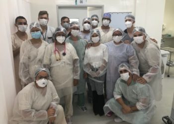 Treinamento em biossegurança da equipe da UTI do HMPA amplia cuidados com pacientes e profissionais