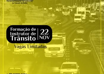 Curso de Instrutor de Auto Escola 100% online. Matrículas abertas. Veja como participar!