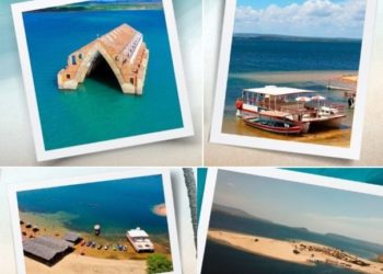 Maria Bonita Turismo: ‘Partiu’ Ilha de Rarrá com passeio de catamarã pela igreja submersa (21/Nov)