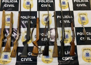 Polícia Civil – Fábrica de armas de fogo é desarticulada em Paulo Afonso