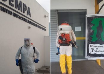 Covid-19: Órgãos públicos de Paulo Afonso passam por desinfecção