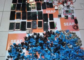 451 balinhas de maconha, semente da ‘erva’ e 32 celulares são apreendidos no presídio de Paulo Afonso