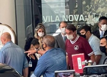 Bolsonaro após ter alta: ‘É maldoso falar que eu estava de férias’