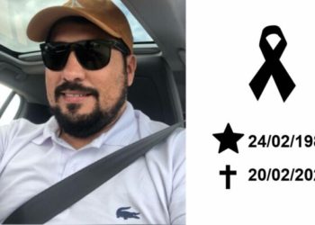Faleceu vítima de acidente de trânsito, Fábio Santana Carvalho, da cidade de Jatobá-PE