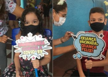 Paulo Afonso: mais de 1.500 crianças de 5 a 11 anos foram vacinadas contra covid-19 neste sábado (5)