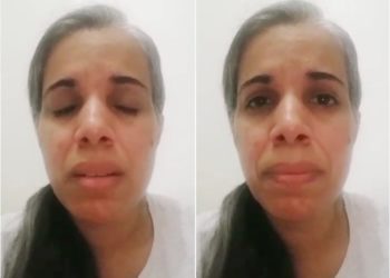 Emocionada, esposa faz apelo para encontrar marido desaparecido há 8 dias: “Por favor Mailson, volta pra casa”