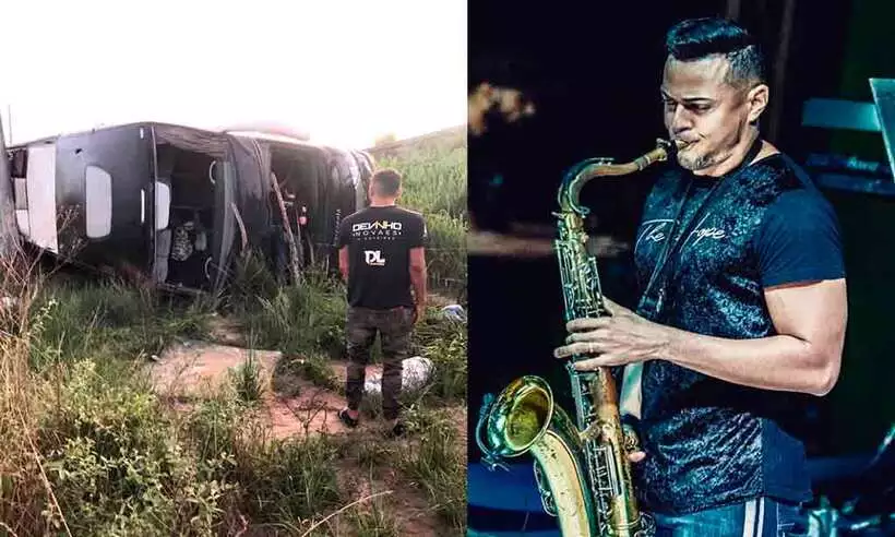 Polícia indicia motorista de ônibus de Devinho Novaes no inquérito do acidente que matou saxofonista
