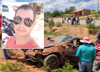 Funcionário da prefeitura de Glória (BA) morre após capotar carro na rodovia BA 210