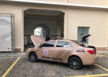 Polícia Militar da Bahia realiza teste com veículo elétrico