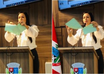 Prefeitura gastou até agora 180 mil reais com a reforma de Ruberleno; Evinha questiona: “com o quê?