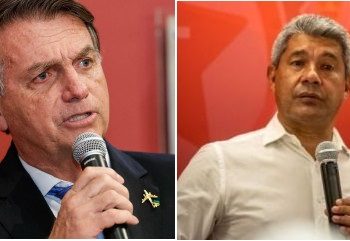 Bolsonaro critica candidato de Rui: ‘Pior secretário de Educação do Brasil’; Jerônimo responde, ‘não cuida de gente’