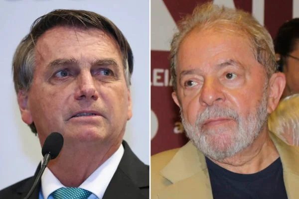 Pesquisa BTG Pactual: cai a diferença entre Lula e o presidente Bolsonaro