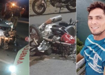 Jovem morre após batida frontal entre moto e carro no BTN, em Paulo Afonso (BA)