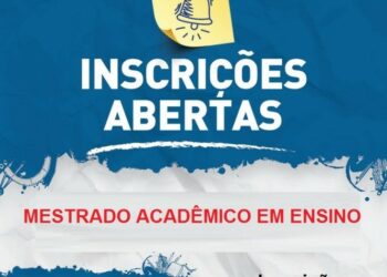 Mestrado em Ensino! Reconhecido pela CAPES-MEC. Inscreva-se para a turma em Paulo Afonso