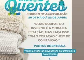 Campanha “Mãos Quentes” em Paulo Afonso recebe doações de roupas de frio até dia 22 de junho; saiba como doar