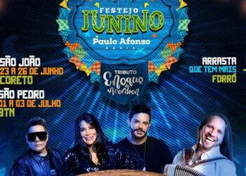 Paulo Afonso: Calcinha Preta e Dorgival Dantas no São Pedro do BTN e artistas locais no São João do Coreto