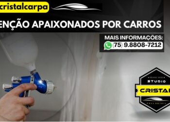 Em Paulo Afonso agora tem pintura automotiva na cabine com estufa!