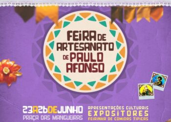 Feira de Artesanato acontecerá de 23 a 26 de junho em Paulo Afonso