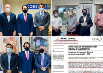 Mário Júnior comemora início de uma das maiores obras de abastecimento de água de Paulo Afonso: “Uma luta muito grande nossa”