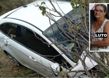 Mãe de sargento do 15º GBM de Paulo Afonso morre e militar fica ferido após pneu estourar e veículo capotar em Floresta-PE