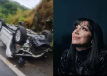 Cantora gospel Eyshila sofre acidente de carro com o marido em SP; pastor está internado