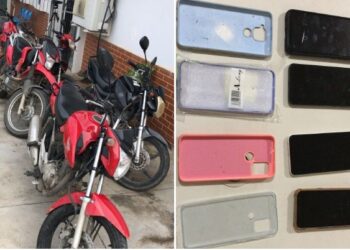 Operação da Polícia Civil e Militar prende suspeitos e recupera motos e celulares roubados, inclusive da loja Vivo