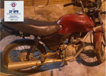 PM recupera motocicleta com restrição de roubo em Paulo Afonso