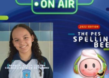 Spelling Bee: aluna Rebeca Silva foi a vencedora da etapa local