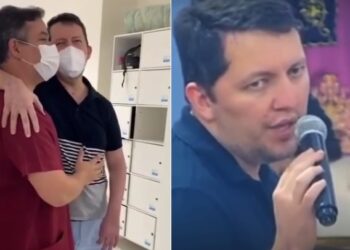 Médico que ficou entre a vida e a morte visita HMPA pela 1ª vez após acidente e testemunha na igreja: “Acima de nós existe um Deus muito poderoso”