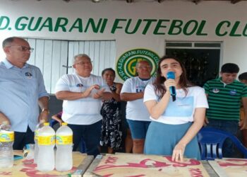 Luiza de Deus participa de reunião com dirigentes da Associação do Guarani no BTN III