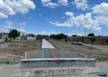 Construção do canal emissário da Barroca está na segunda etapa