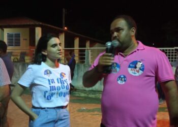 Equipes de Mário Júnior e Luiza de Deus visitam comunidade do povoado Várzea