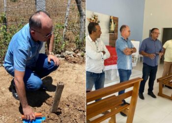 Vereador Gilmário Marinho reúne secretários e visita povoado Arrastapé para ouvir a comunidade