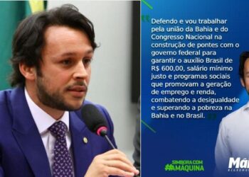 Deputado Mário Júnior defende união para manter auxílio em R$ 600 e aumentar salário mínimo
