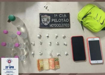 PM apreende drogas em Paulo Afonso e suspeitos são levados à delegacia