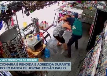 Família do Juá em Paulo Afonso-BA é alvo de assalto em banca de jornal em São Paulo (ASSISTA)