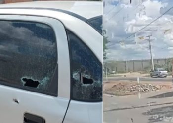 Paulo Afonso registra tentativa de homicídio com homem baleado e carro perfurado