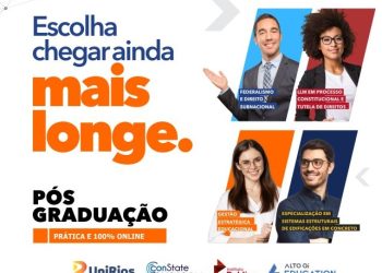 UniRios lança novos cursos de pós-graduação: Especializações contemplam áreas do Direito e da Educação