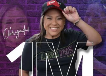 Cantora pauloafonsina Raquel dos Teclados alcança a marca de 1 milhão de seguidores no Instagram: “Obrigado, Deus!”